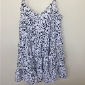 SHEIN black & white polka dot dress